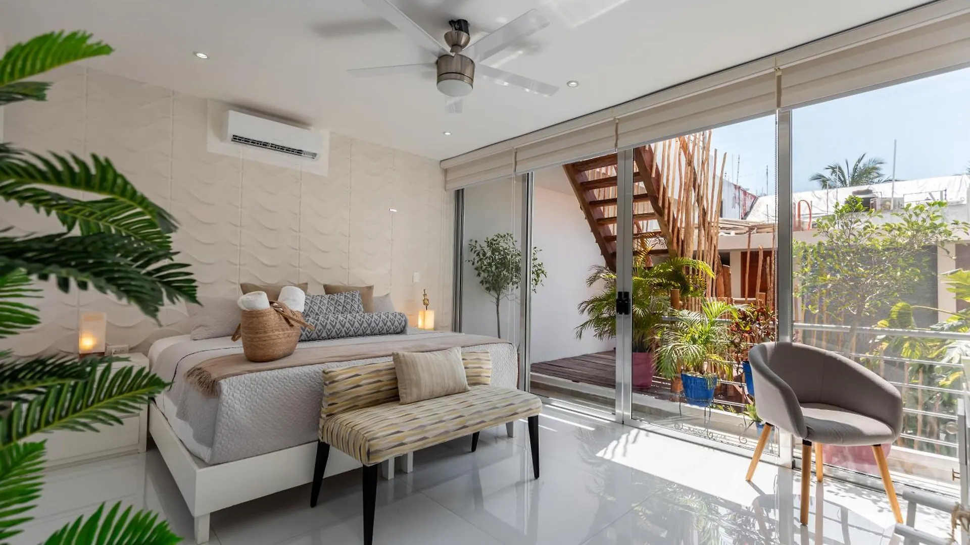 Casa Moderna En Playa Norte איסלה מוחרס מקסיקו